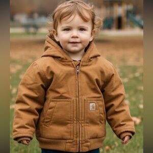 Carhartt Tan Hooded Jacket